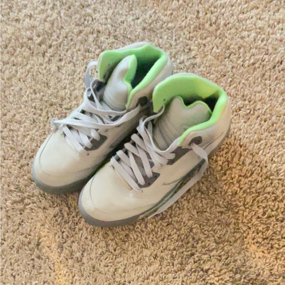 Jordan Kids Sneakers - White and Green
